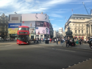 Piccadilly Circus- a place for advertising addicts